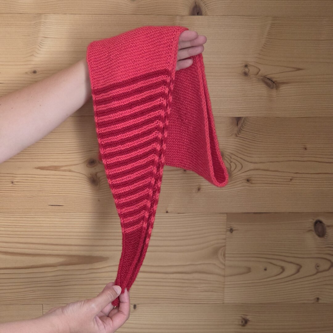 Designbeispiel: Ebook / Strickanleitung lillesol knits No.4 Dreieckstuch "Vira"