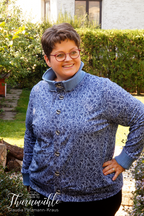 Designbeispiel: lillesol women No.68 Cardigan "Viga" mit Video-Nähanleitung