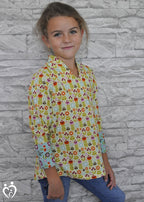 Ebook / Schnittmuster lillesol basics No.64 Flora-Bluse *mit Video-Nähanleitung*
