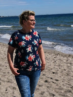 Designbeispiel: lillesol women No.65 Raglanshirt "Combina"