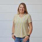 Designbeispiel: lillesol women No.72 Sommerbluse "Lavina"