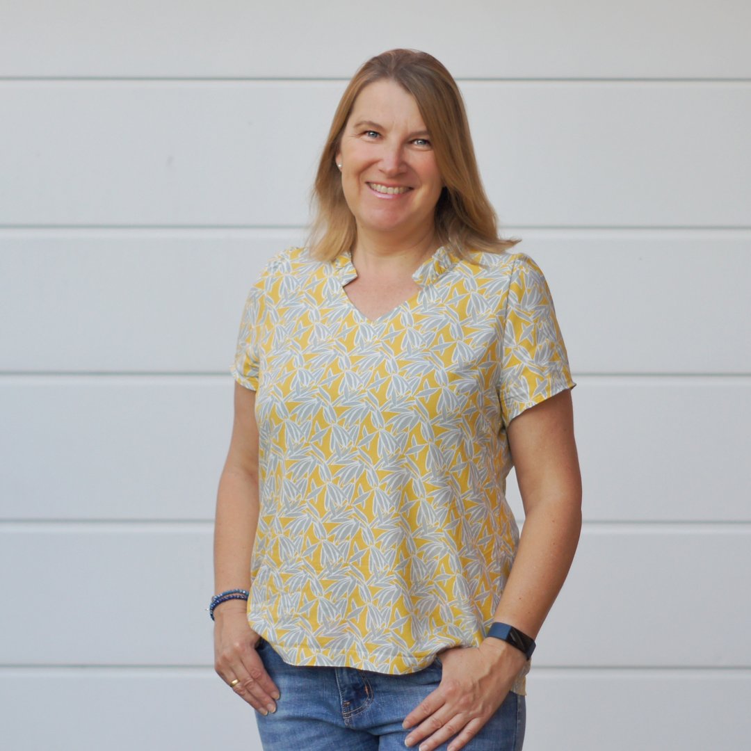 Designbeispiel: lillesol women No.72 Sommerbluse "Lavina"