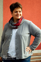 Designbeispiel: lillesol women No.59 Basic-Strickjacke