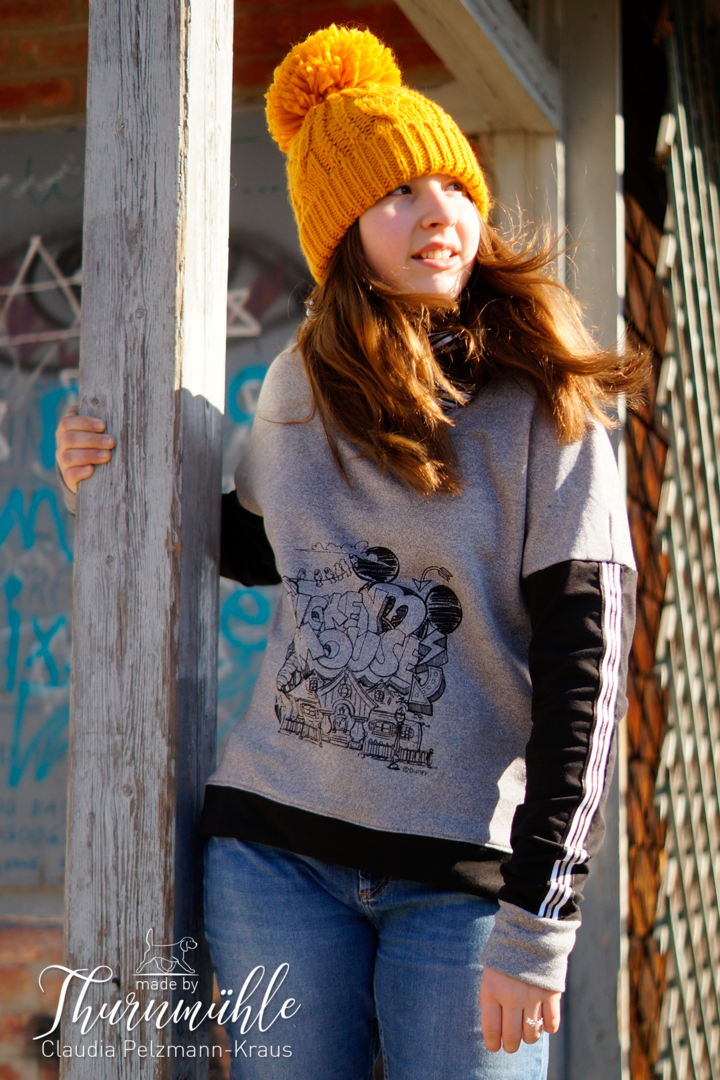 Ebook / Schnittmuster lillesol women No.61 Casual Sweater *mit Video Nähanleitung*