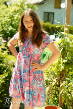 Designbeispiel: lillesol women No.64 Biesen-Kleid & Tunika "Laurelia" mit Video-Nähanleitung