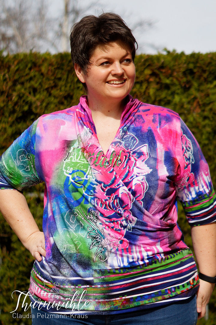 Designbeispiel: lillesol women No.41 Wickelshirt