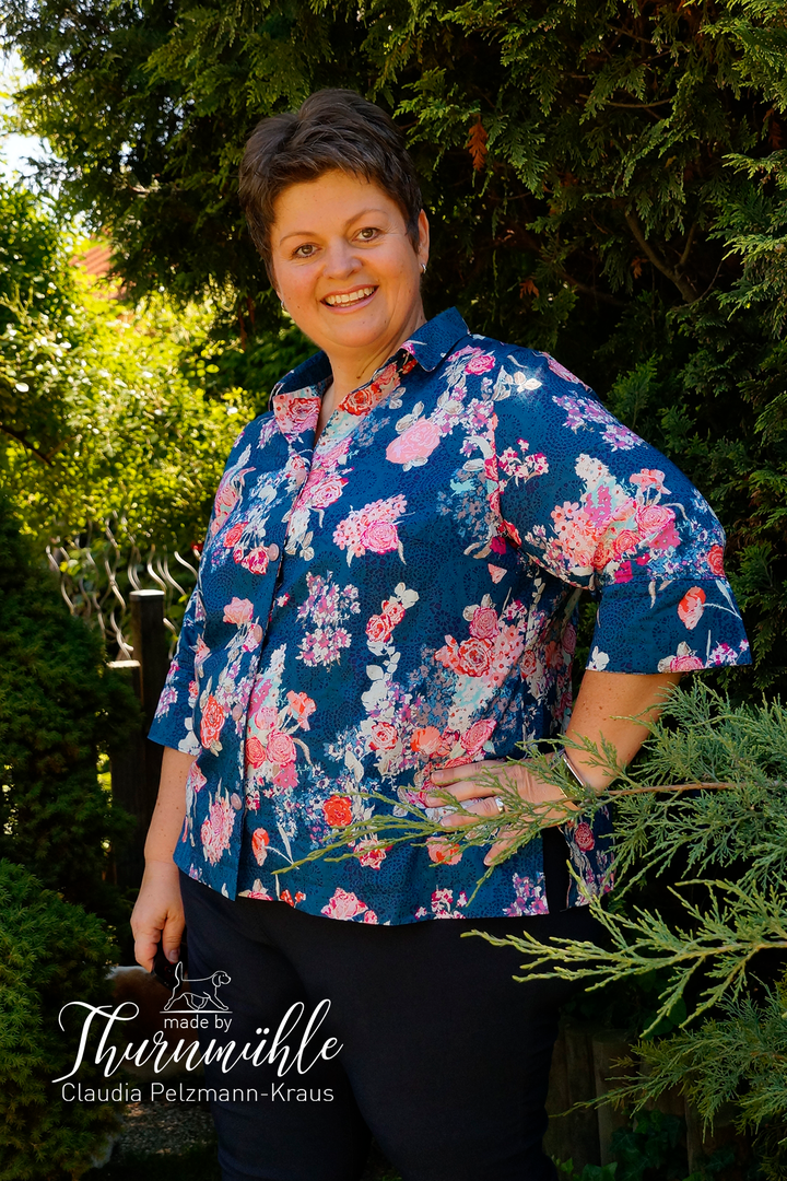 Designbeispiel: lillesol women No.43 Hemdbluse & Kleid Camisa