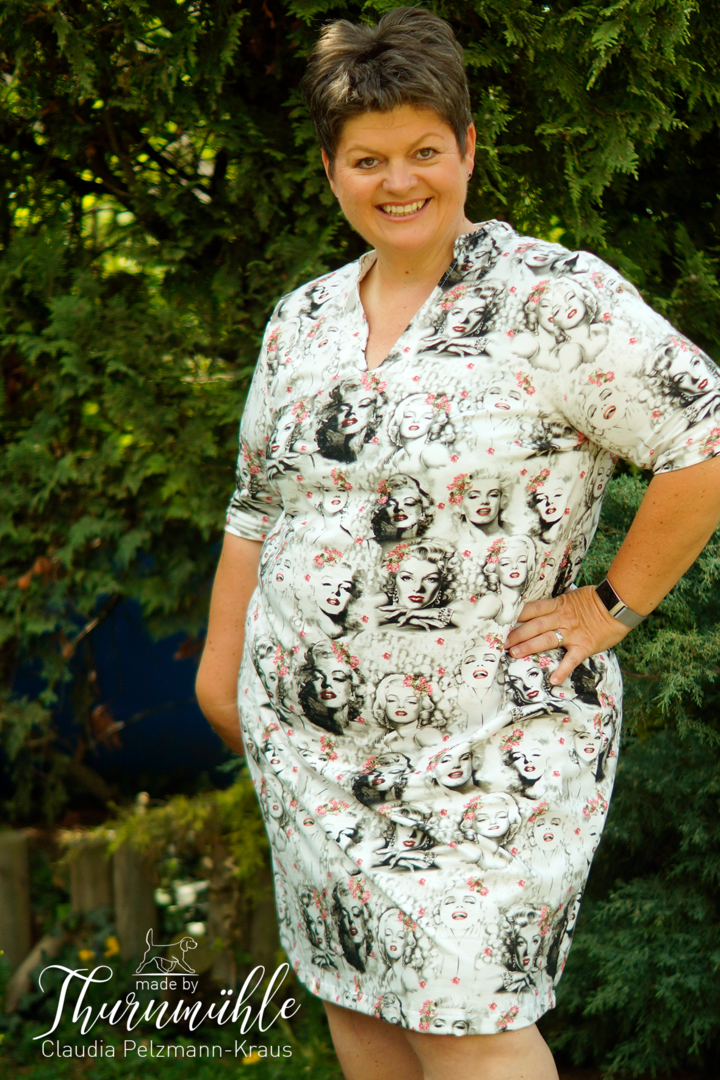 Ebook / Schnittmuster lillesol women No.55 Kleid & Shirt Candela *mit Video Nähanleitung*