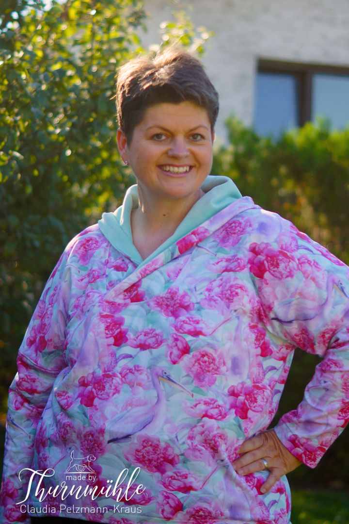 Designbeispiel: lillesol women No.58 Oversize-Hoodie