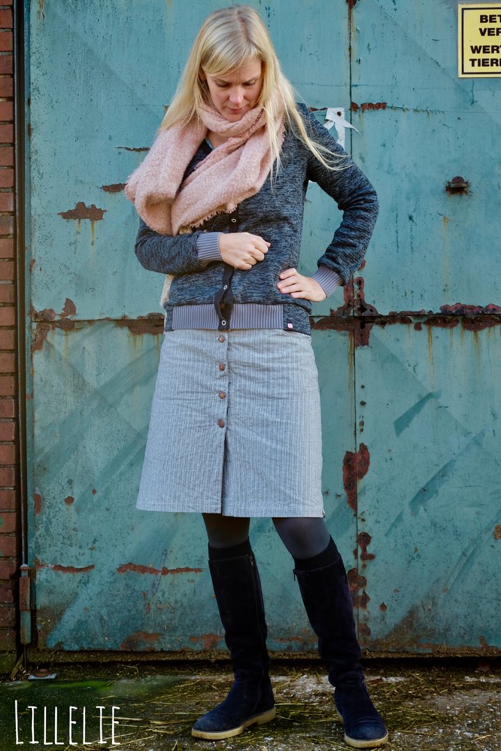 Designbeispiel: lillesol women No.40 Knopfrock