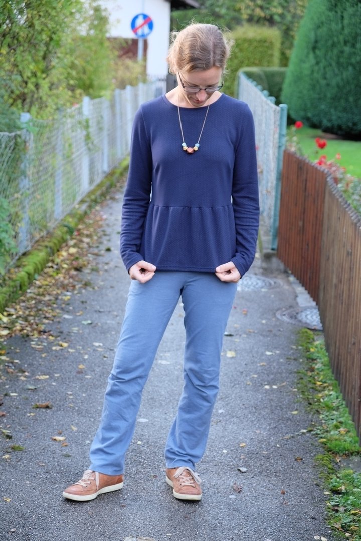 Designbeispiel: lillesol women No.50 Stufenkleid (Jersey)