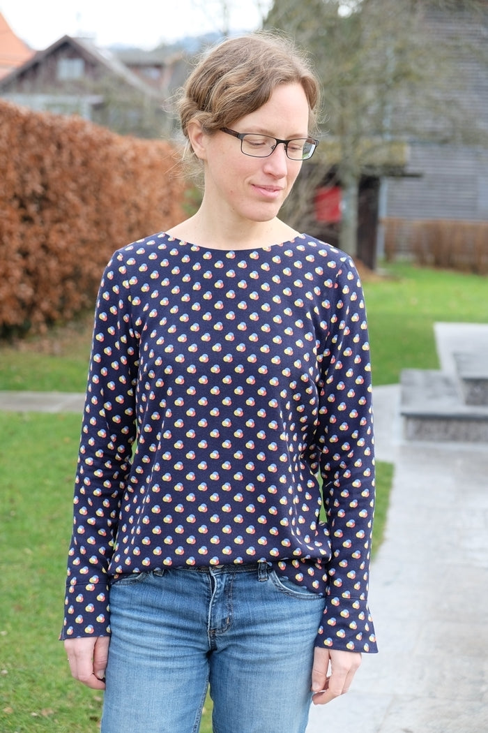 Designbeispiel: lillesol women No.51 Olivia-Bluse