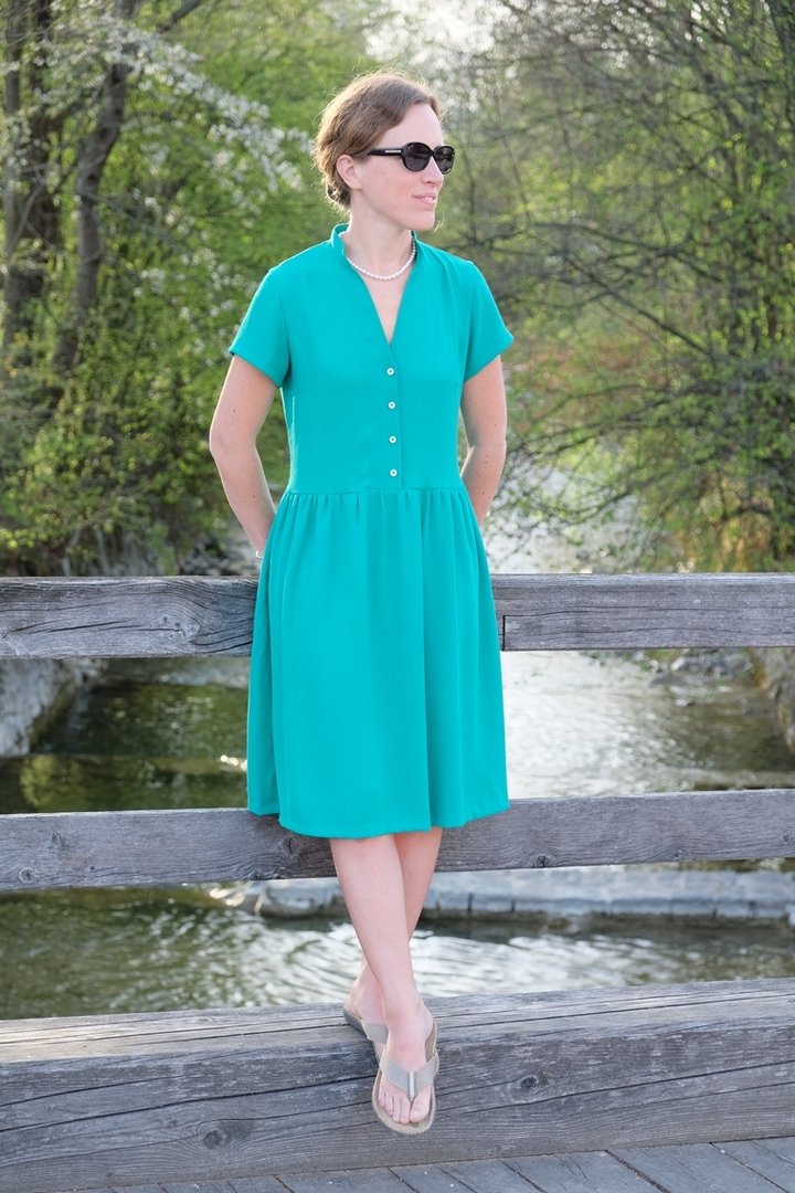Designbeispiel: lillesol women No.54 Kleid / Bluse Sombra