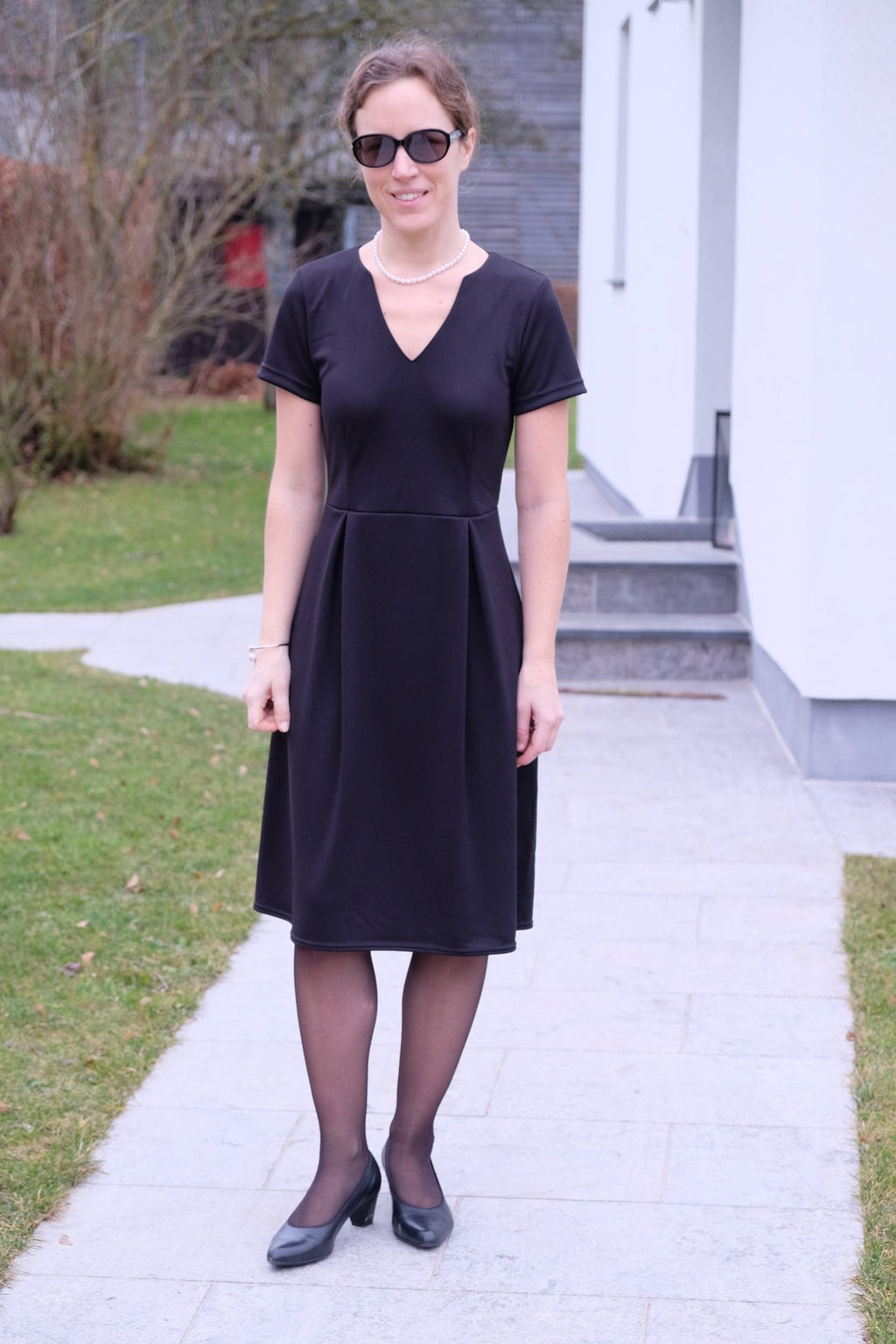 Designbeispiel: lillesol women No.60 Kleid "Magnolia" mit Video-Nähanleitung