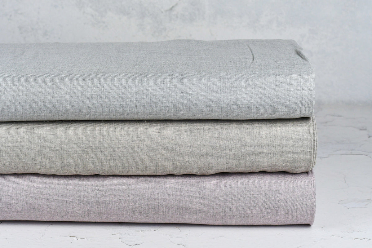 Viskose Twill melange - nude