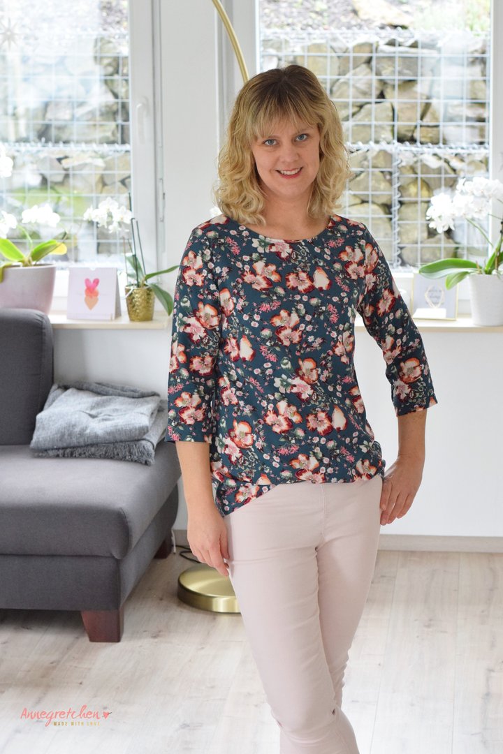 Designbeispiel: lillesol women No.51 Olivia-Bluse