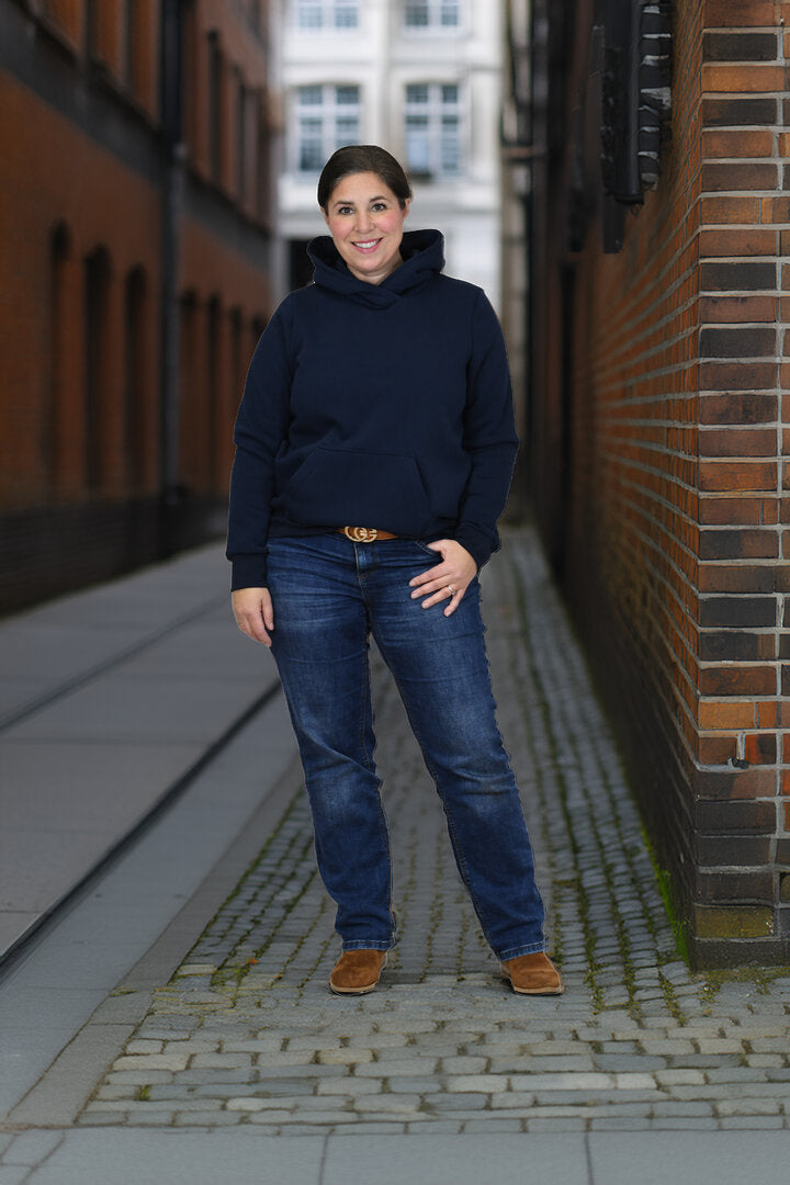 Papierschnittmuster lillesol women No.100 Hoodie "Fiesta" *mit Video-Nähanleitung ✂✂✂