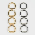 D-Ringe 20mm - silber (4 Stück) neu