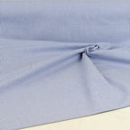 Baumwolle kariert blau