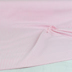 Baumwolle kariert rosa