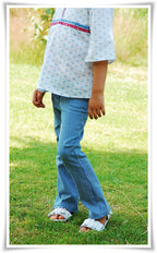 Ebook / Schnittmuster lillesol stars No.3 Bootcut-Jeans *schmal*