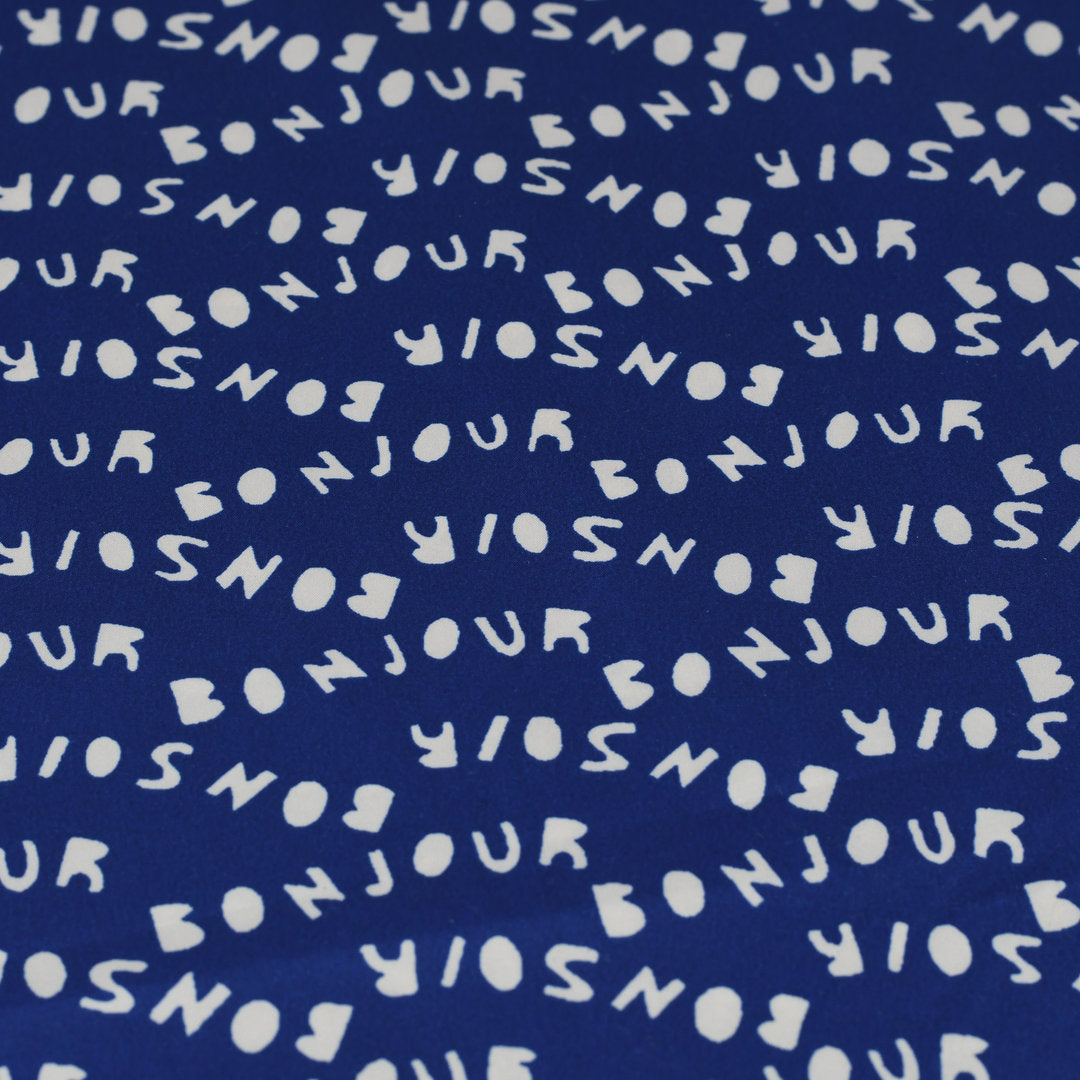 Taschenfutter - blau/weiß *Videovorstellung*