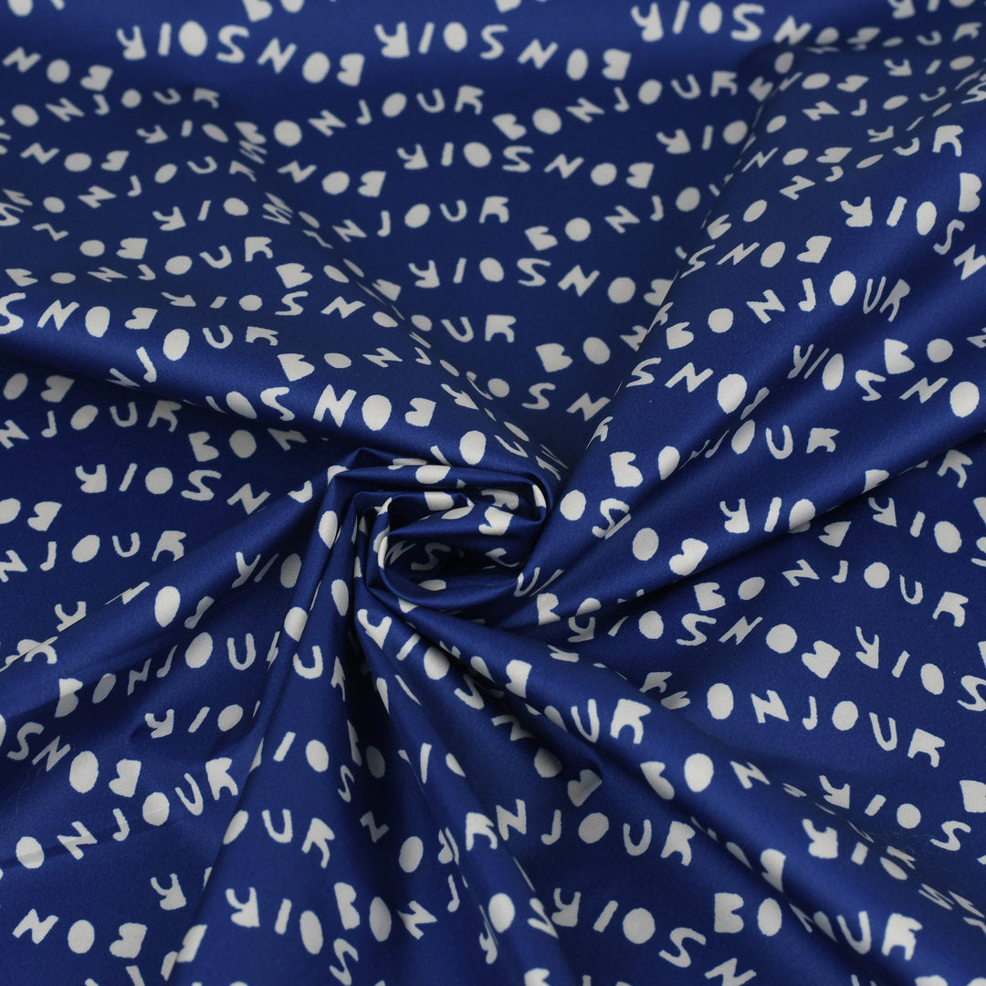 Taschenfutter - blau/weiß *Videovorstellung*