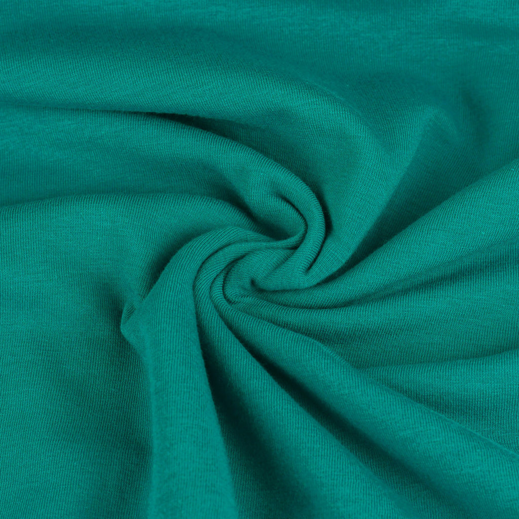 Sweat Uni Basic - petrol-türkis / Stoff "Eike" von Swafing *Videovorstellung*