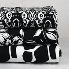 Viskosejersey Black&White - Giraffe *Videovorstellung*