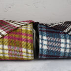 Manteltweed mit Flauschabseite - senf/pink *Videovorstellung*