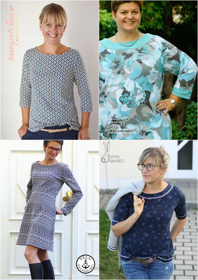 Designbeispiel: lillesol ebook triple Get dressed: 3 Ebooks & 3 Goodies