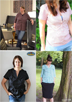 Designbeispiel: lillesol women No.20 Evita-Bluse