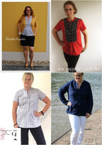 Designbeispiel: lillesol women No.20 Evita-Bluse