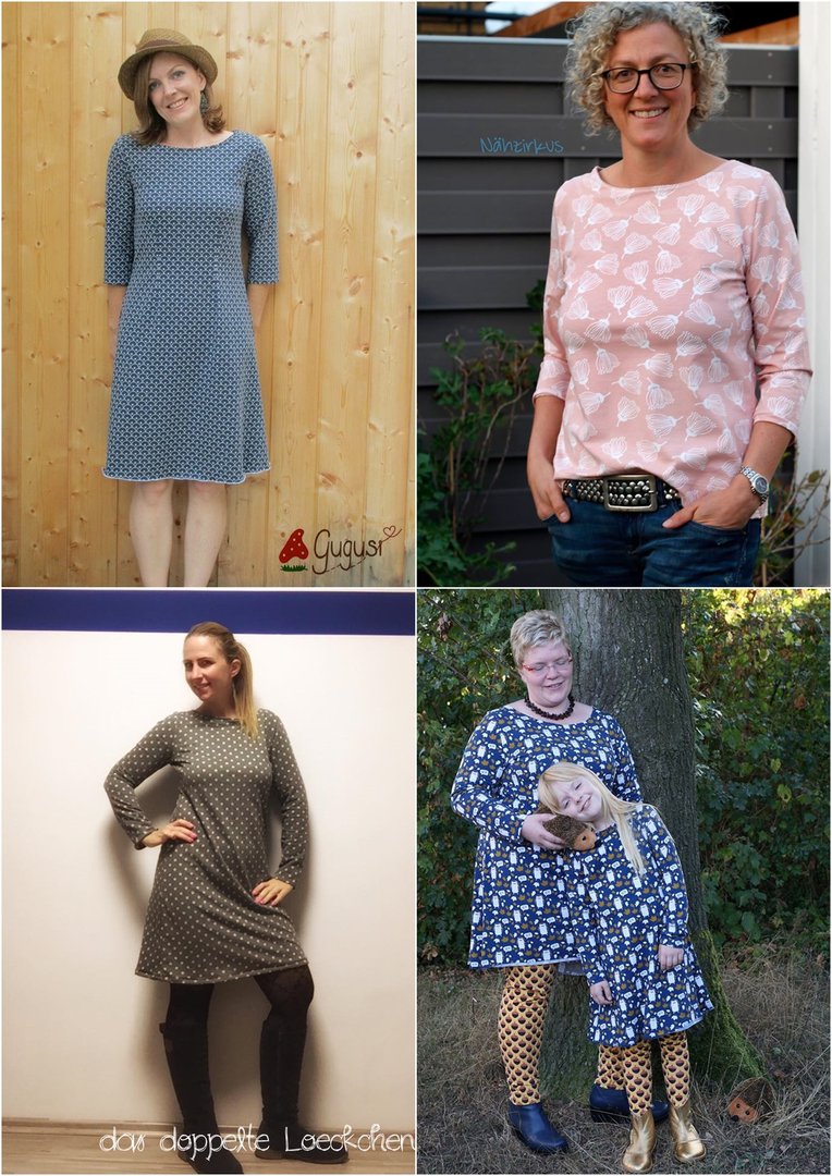 Designbeispiel: lillesol ebook triple Get dressed: 3 Ebooks & 3 Goodies