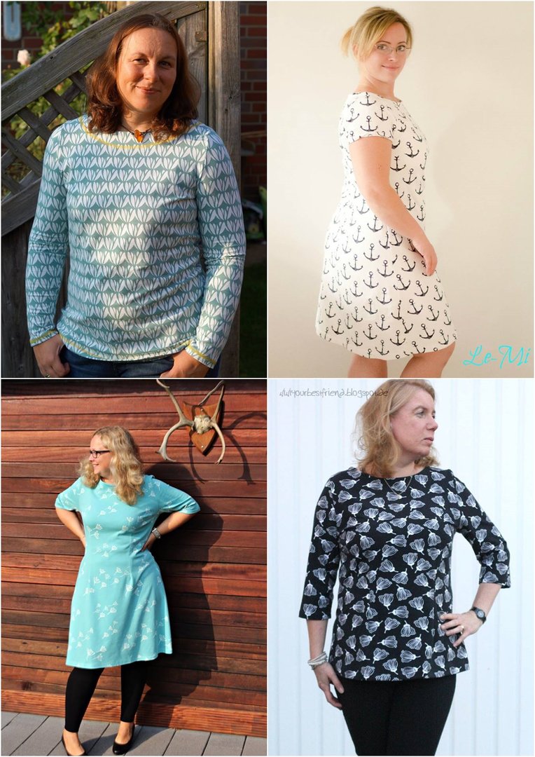 Designbeispiel: lillesol ebook triple Get dressed: 3 Ebooks & 3 Goodies