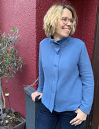 Designbeispiel: lillesol women No.68 Cardigan "Viga" mit Video-Nähanleitung