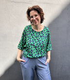 Designbeispiel: lillesol women No.105 Fledermausbluse "Malaga"