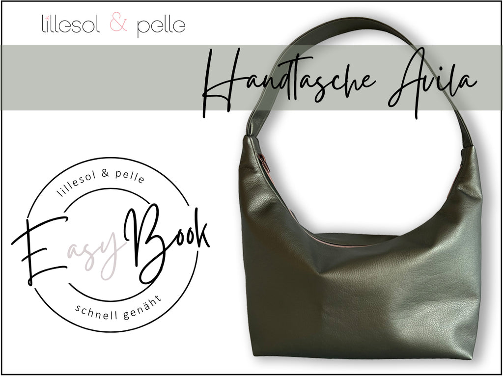 EasyBook ♥ Ebook / Schnittmuster Handtasche "Avila"