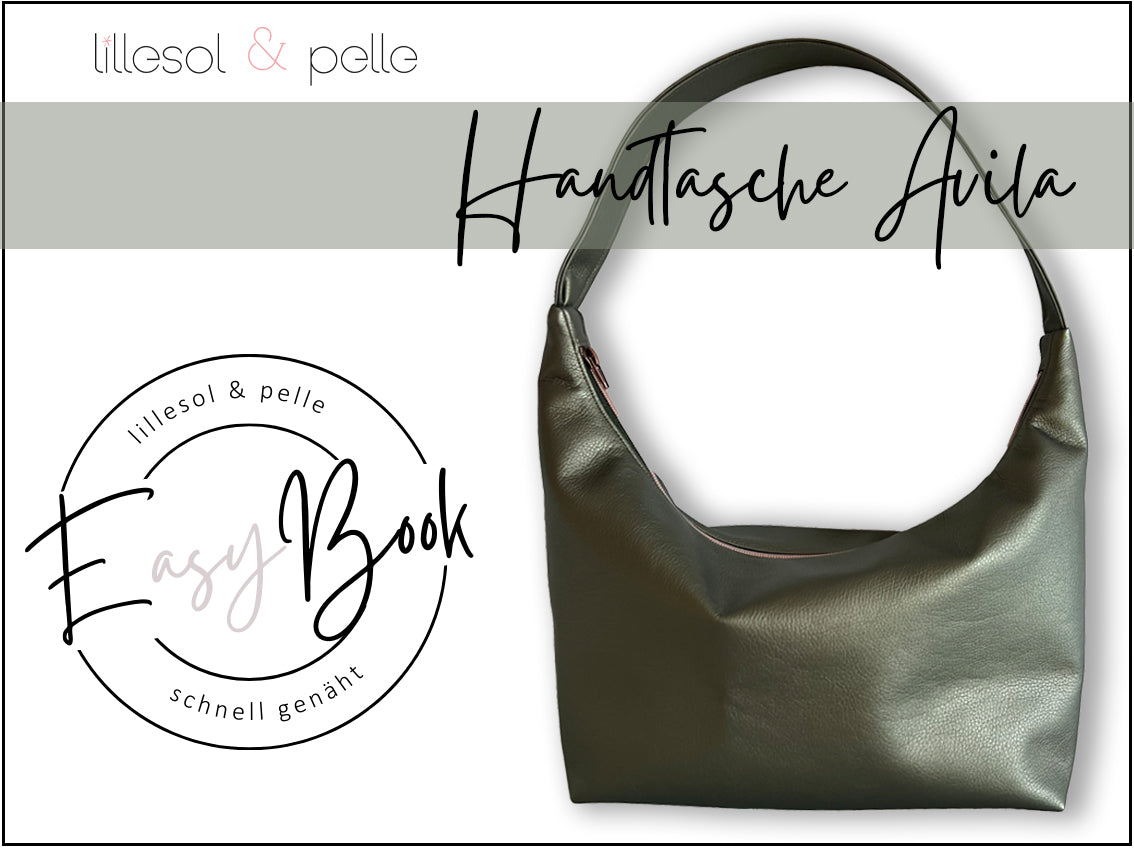 EasyBook ♥ Ebook / Schnittmuster Handtasche "Avila"