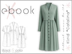 Ebook / Schnittmuster lillesol women No.102 Kleid "Catalina" *mit Video-Nähanleitung*