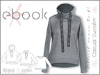 Ebook / Schnittmuster lillesol women No.61 Casual Sweater *mit Video Nähanleitung*