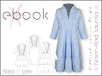 Ebook / Schnittmuster lillesol women No.64 Biesen-Kleid "Laurelia" *mit Video Nähanleitung