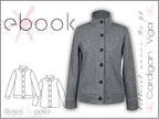 Ebook / Schnittmuster lillesol women No.68 Cardigan "Viga" *mit Video Nähanleitung*