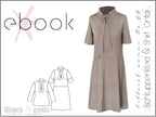 Ebook / Schnittmuster lillesol women No.69 Schluppenkleid & Shirt "Cinta" *mit Video Nähanleitung*