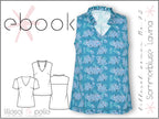 Ebook / Schnittmuster lillesol women No.72 Sommerbluse "Lavina" *mit Video Nähanleitung*