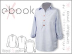 Ebook / Schnittmuster lillesol women No.79 Hemdbluse "Linnea" *mit Video Nähanleitung*