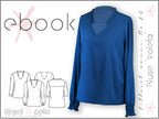 Ebook / Schnittmuster lillesol women No.84 Bluse"Violeta" *mit Video Nähanleitung*