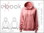 Ebook / Schnittmuster lillesol women No.86 Comfort Hoodie " mit Video-Nähanleitung*