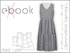 Ebook / Schnittmuster lillesol women No.89 Sommerkleid "Carmela" mit Video-Nähanleitung*