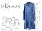 Ebook / Schnittmuster lillesol women No.96 Kleid "Vela" * mit Video-Nähanleitung*